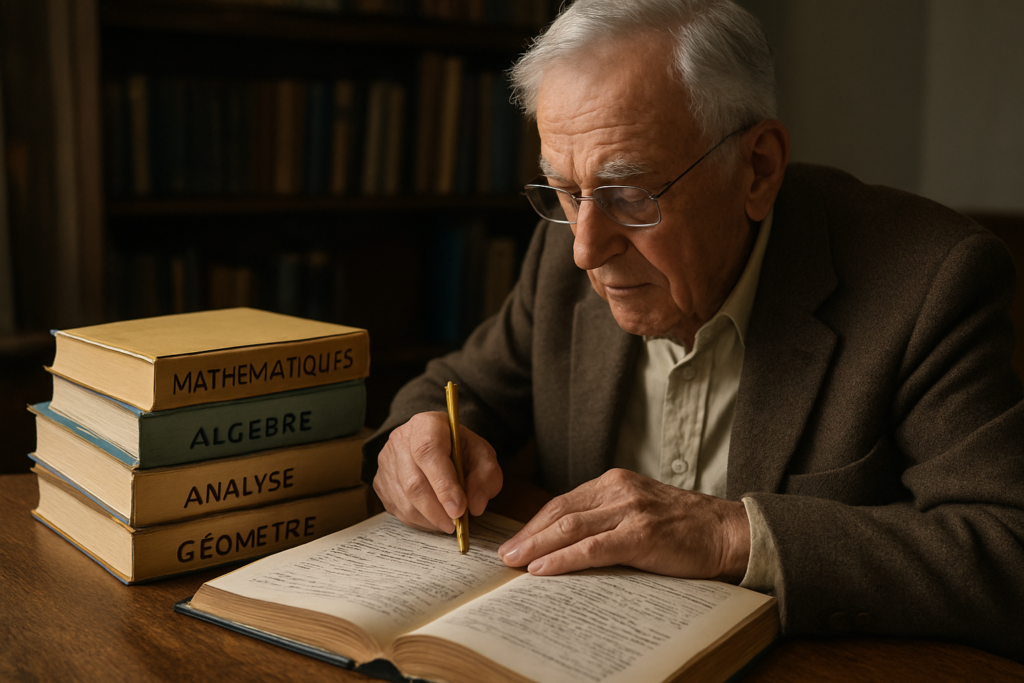Claude Deschamps et ses manuels de mathématiques pour les classes préparatoires