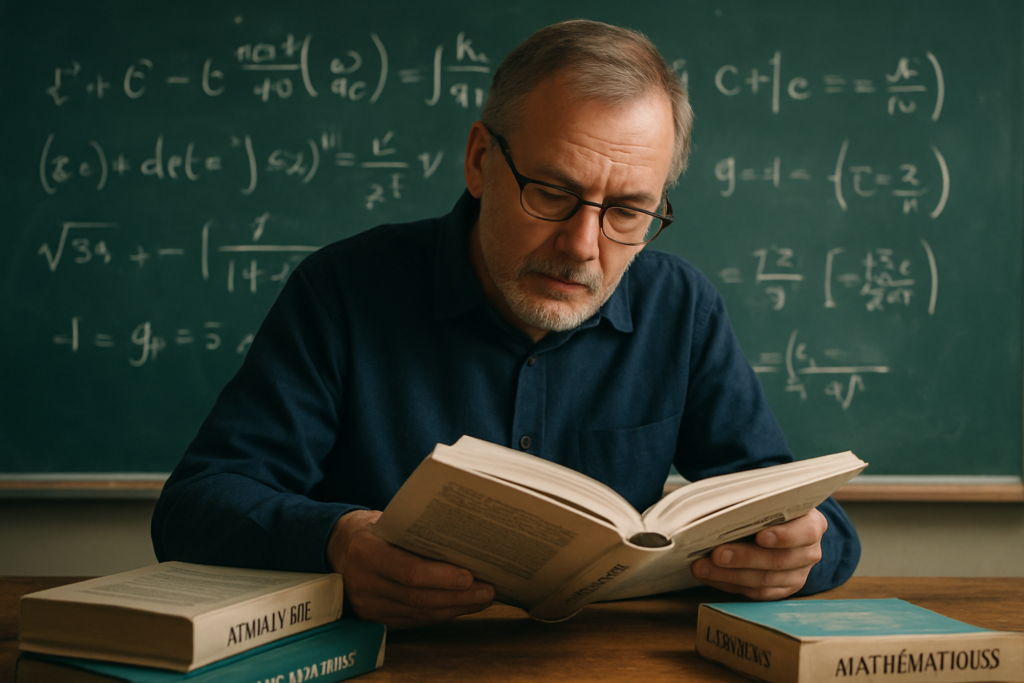 Claude Deschamps : le professeur de mathématiques et ses manuels de référence pour les prépas