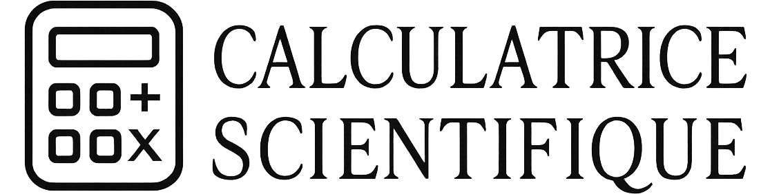 Calculatrice Scientifique