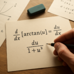 Dérivée de arctan(u) : formule générale, démonstration et exemples pratiques