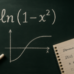 ln(1 – x²) : définition, domaine, dérivée et développement en série expliqués