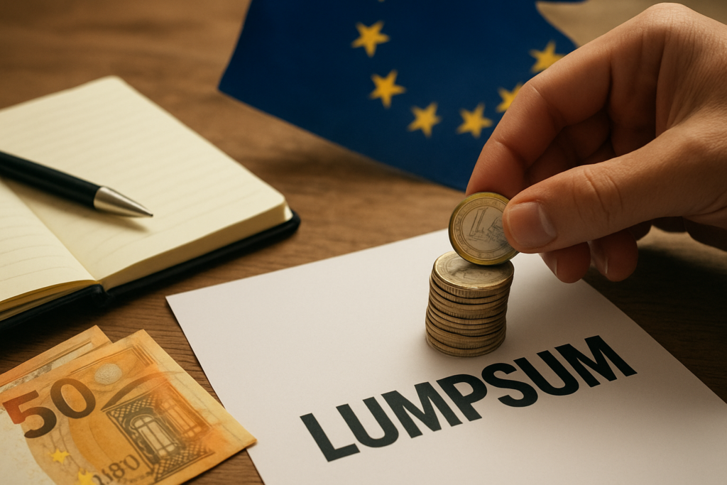 Lump sum : le guide complet du montant forfaitaire en investissement et financement européen