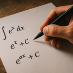 Primitive de e^x : formule, démonstration et cas général (e^ax)